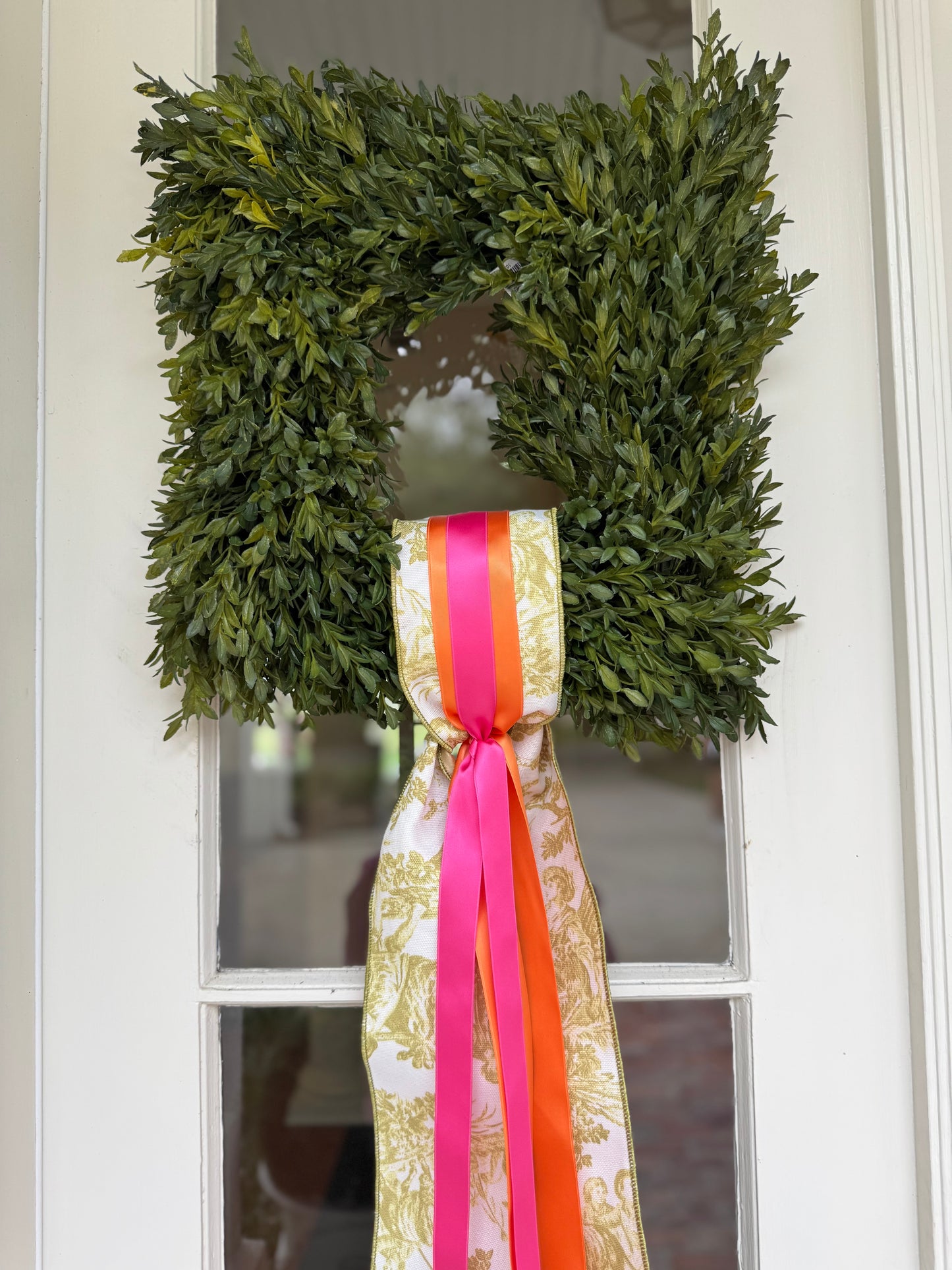 Citrus Élan Garden Tea Leaf Wreath