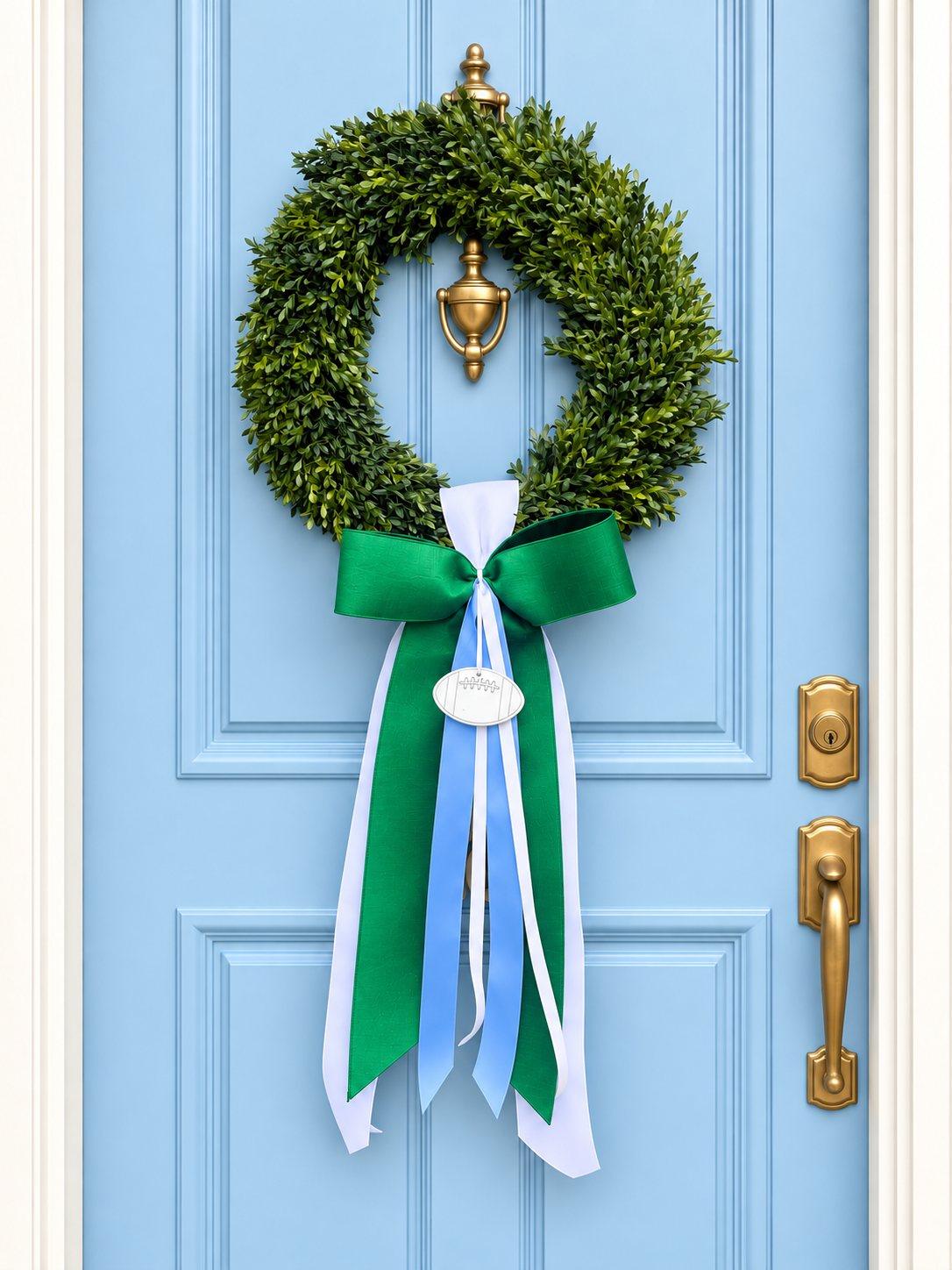Uptown Society Tea Leaf Wreath