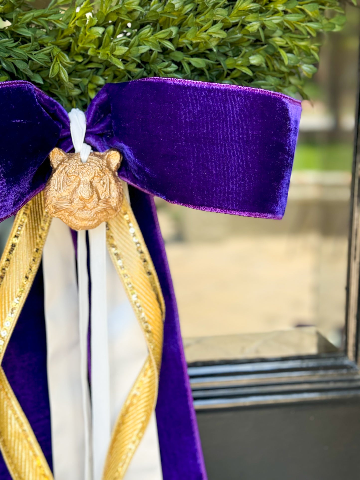 Gameday Wreath And Bow