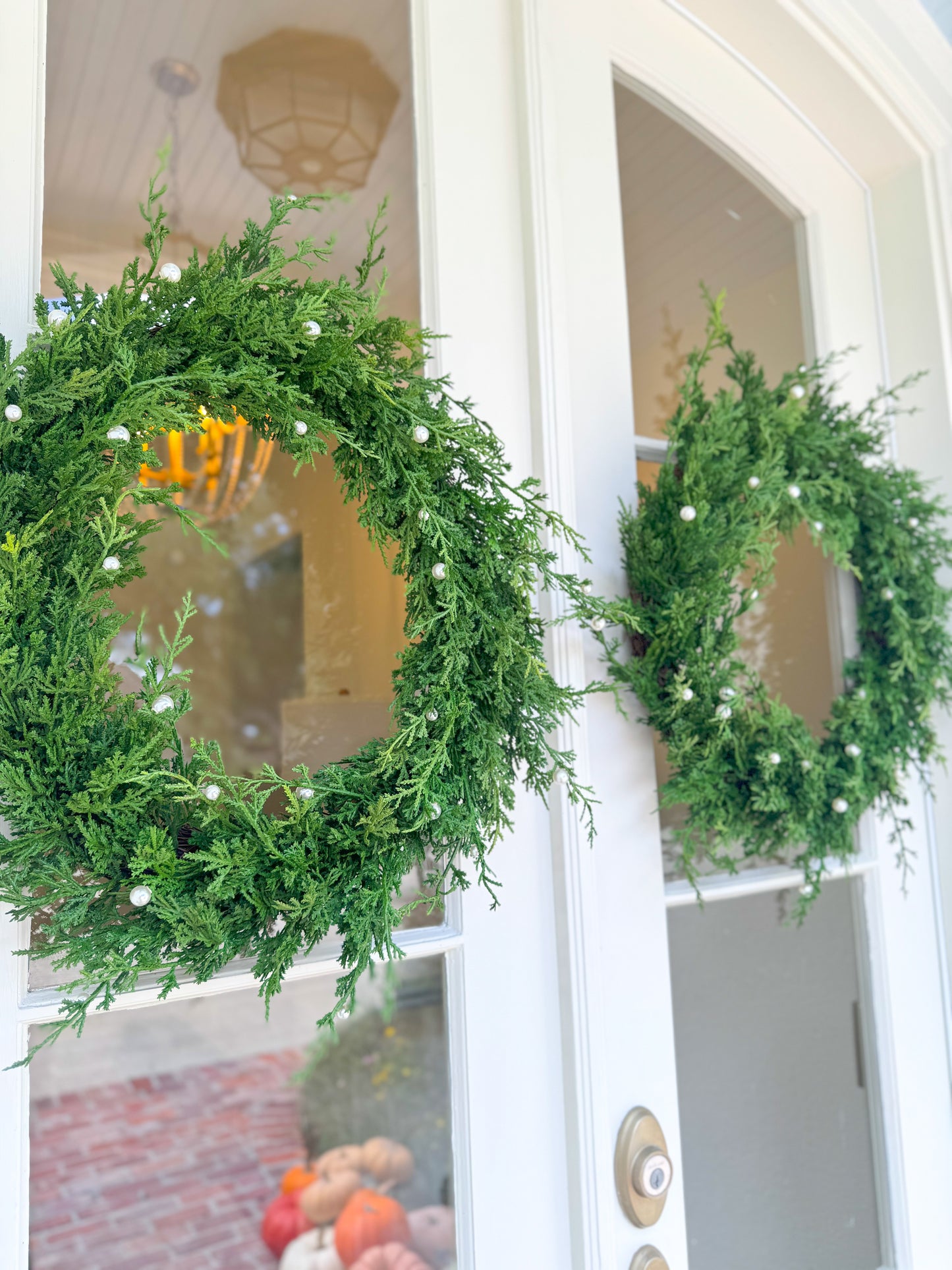 Cedar Pearl Wreath