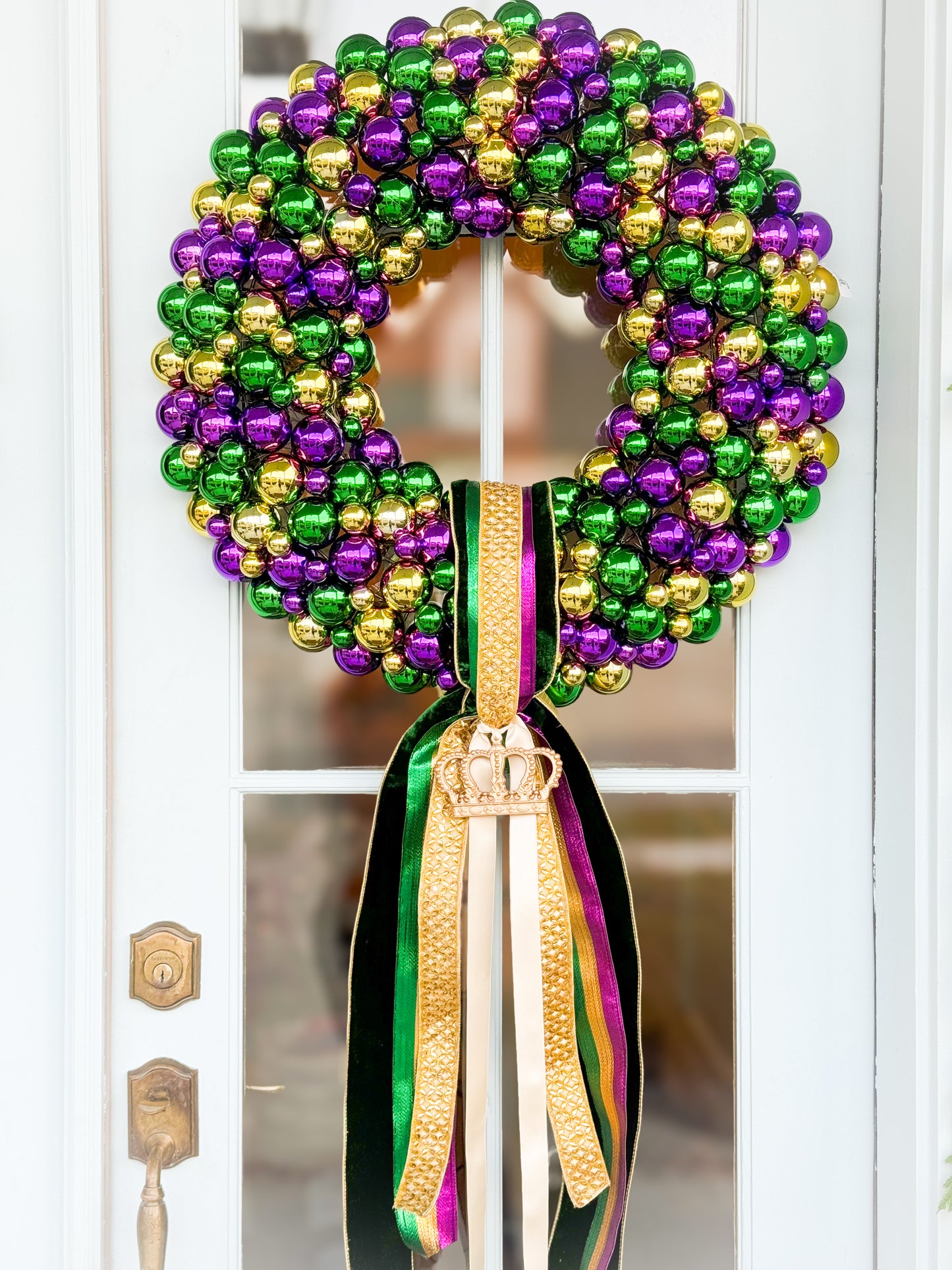 The Queen Of The Krewe Wreath And Sash (Small)