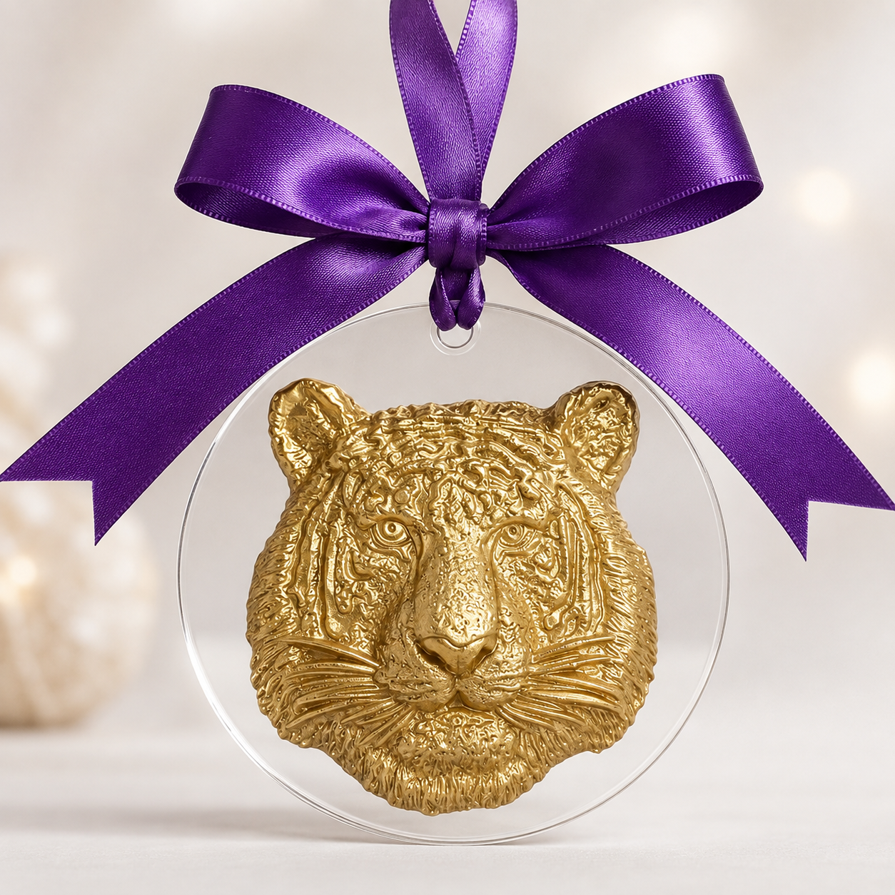 Tiger Head Wreath Oranment