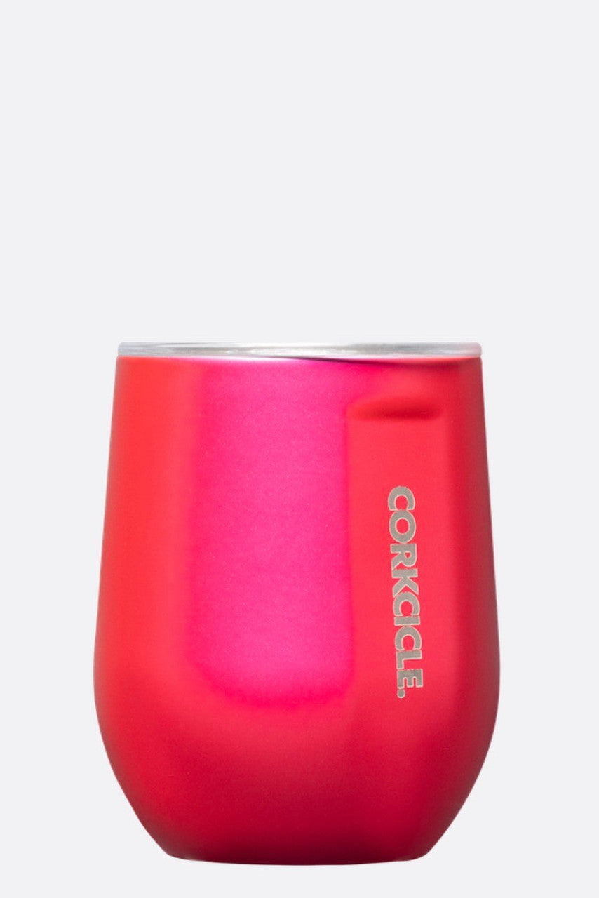 PURE TASTE STEMLESS
INSULATED WINE TUMBLER- Cherry Blossom