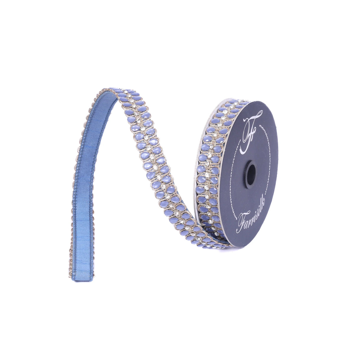 Pendeloque Steel Blue Ribbon