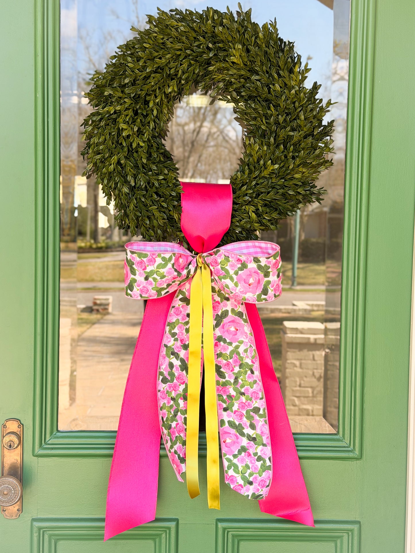 Rosalie Garden Bunny Wreath