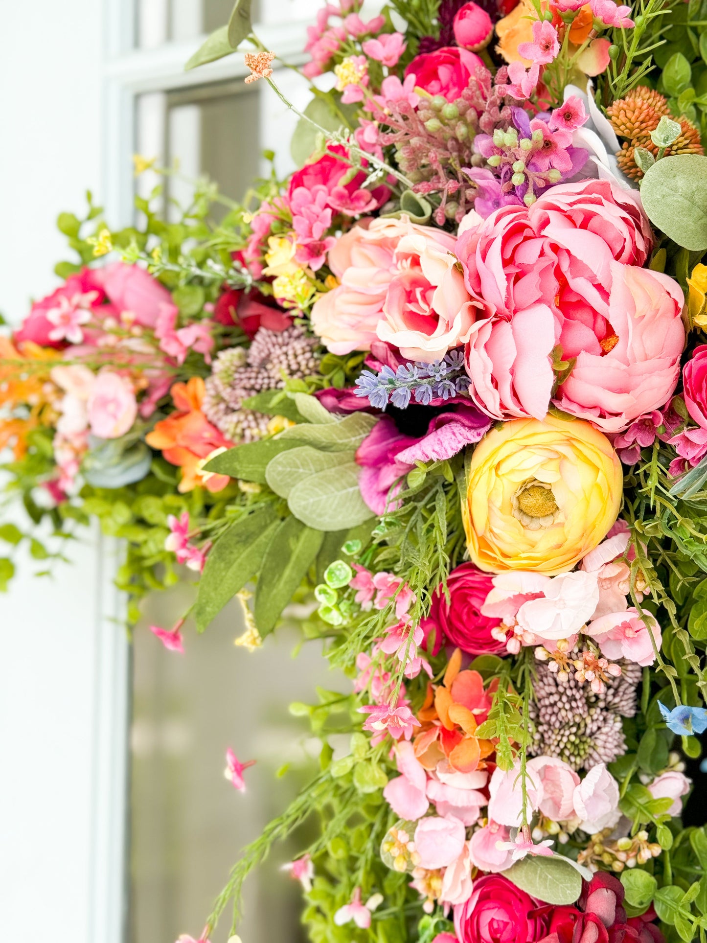 The Bloom Cross Wreath