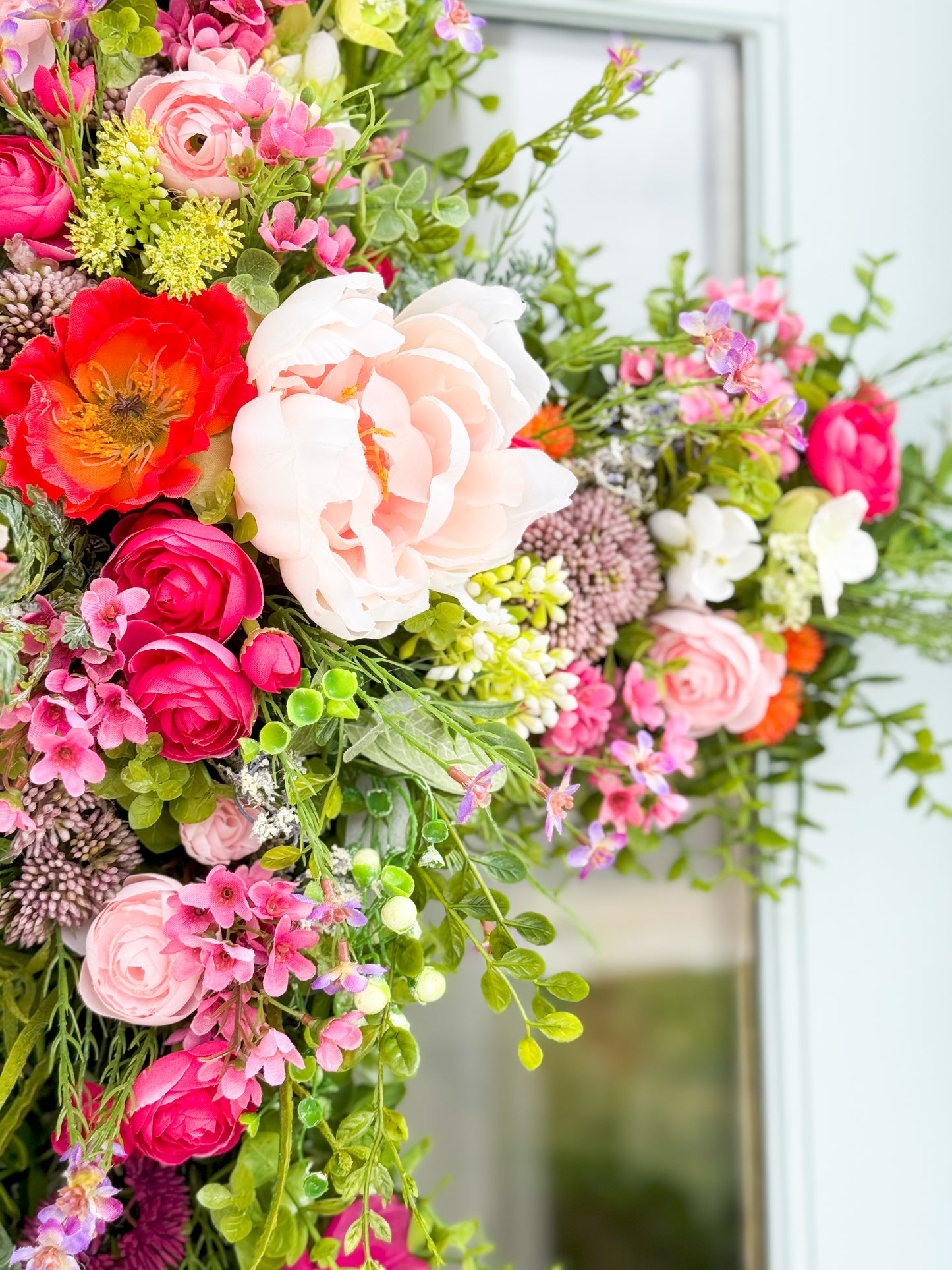 The Bloom Cross Wreath