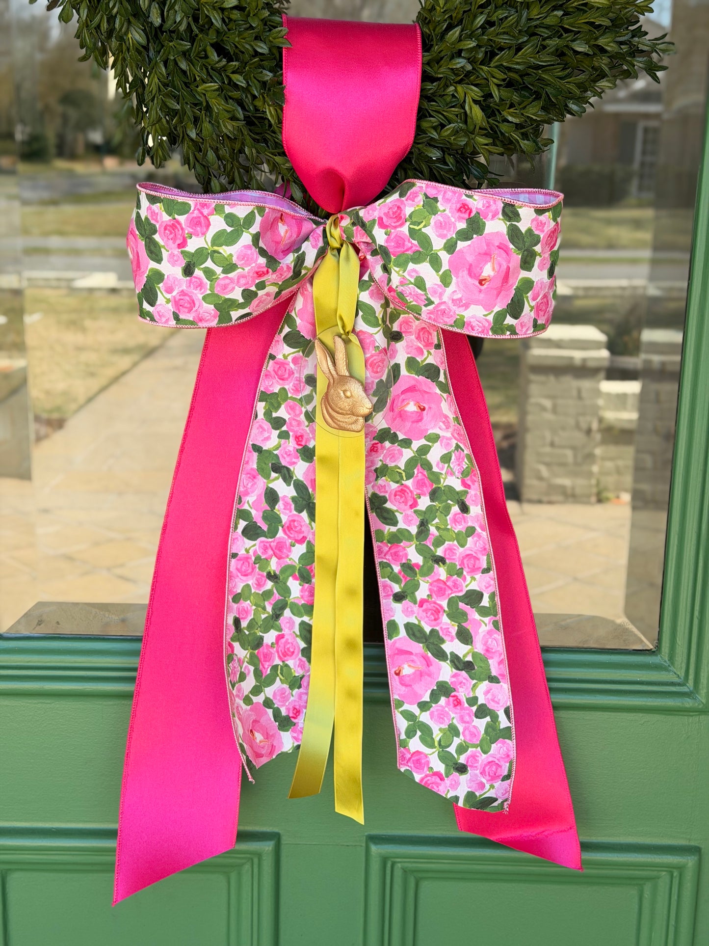 Rosalie Garden Bunny Wreath