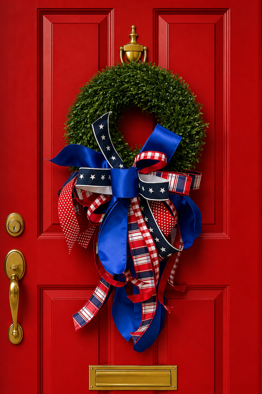 Liberty Manor Tea Leaf Wreath