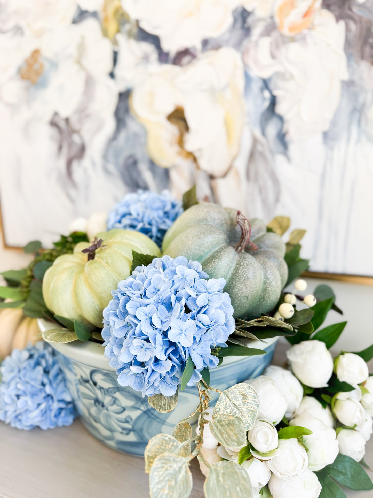 The Harvest Bleu Fall Decor Box