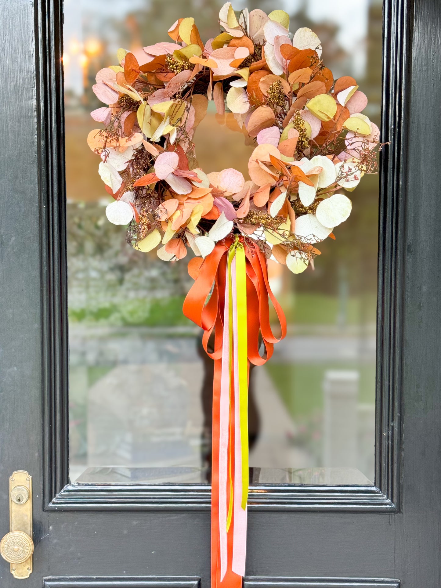 Bountiful Bow Eucalyptus Wreath