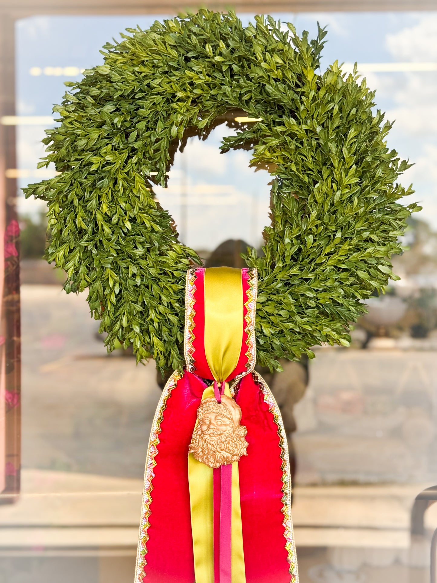 Noel Royale Tealeaf Wreath