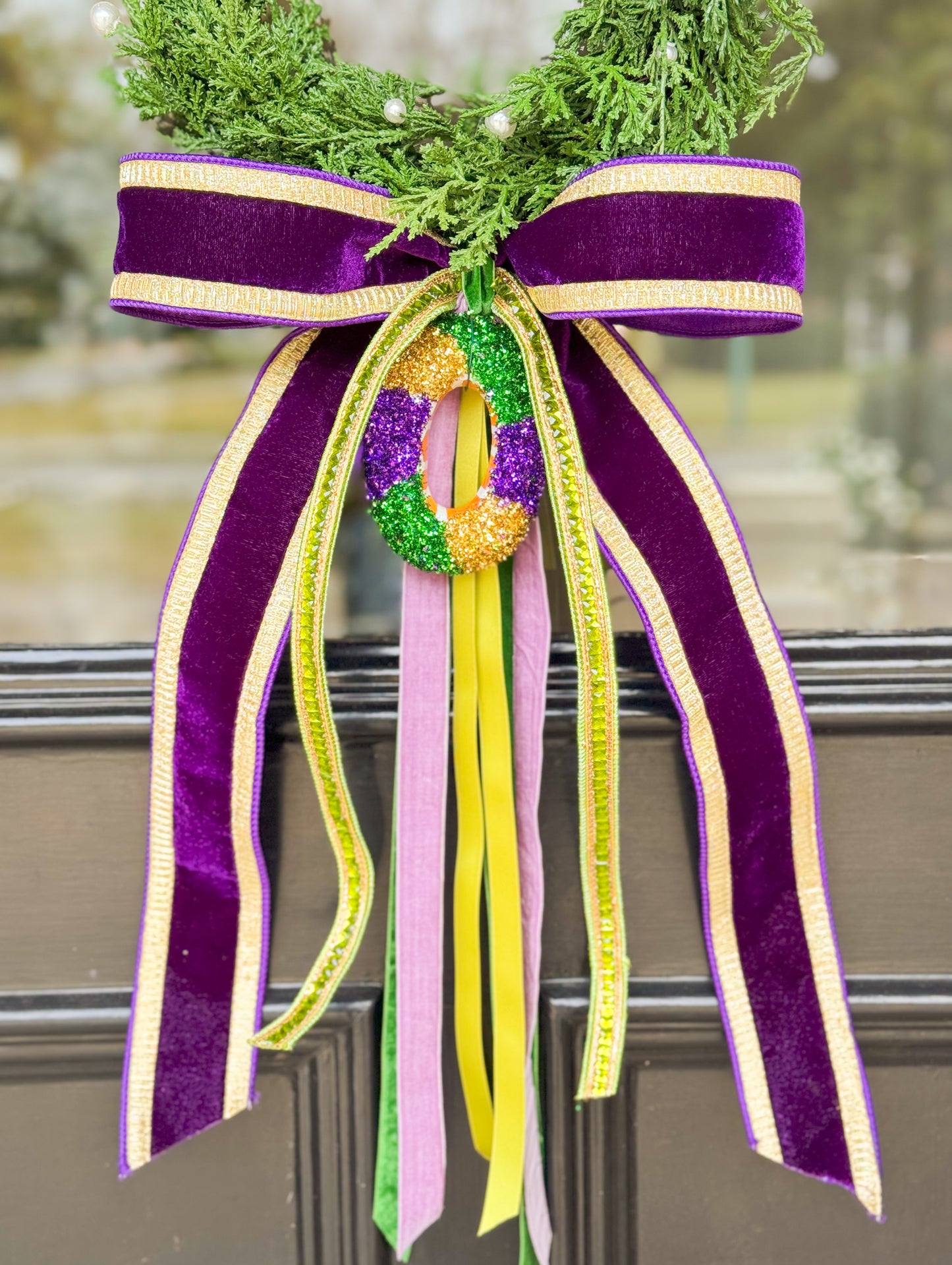 Queen Of The Krewe Wreath