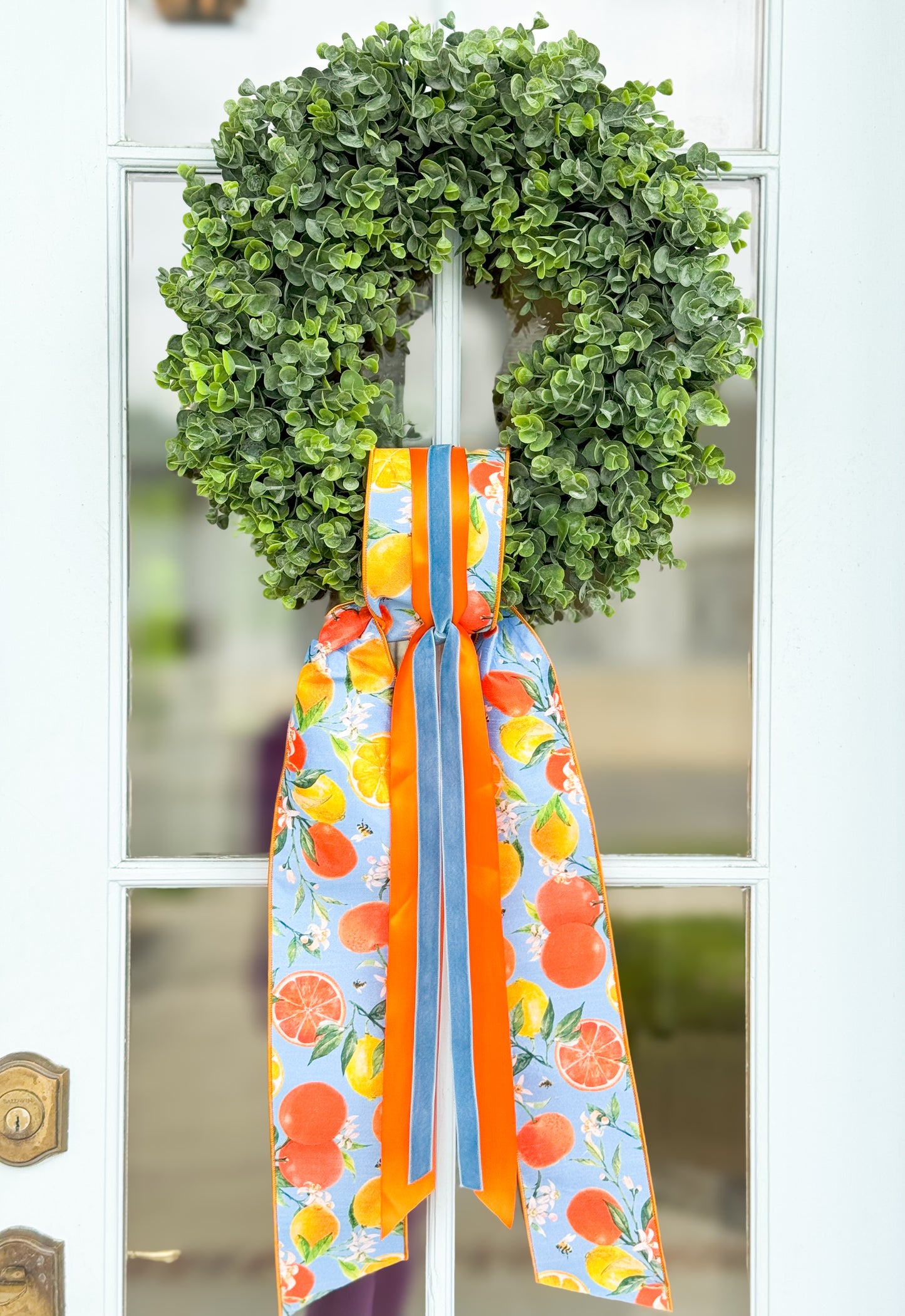 The Summer Citrus Wreath And Sash