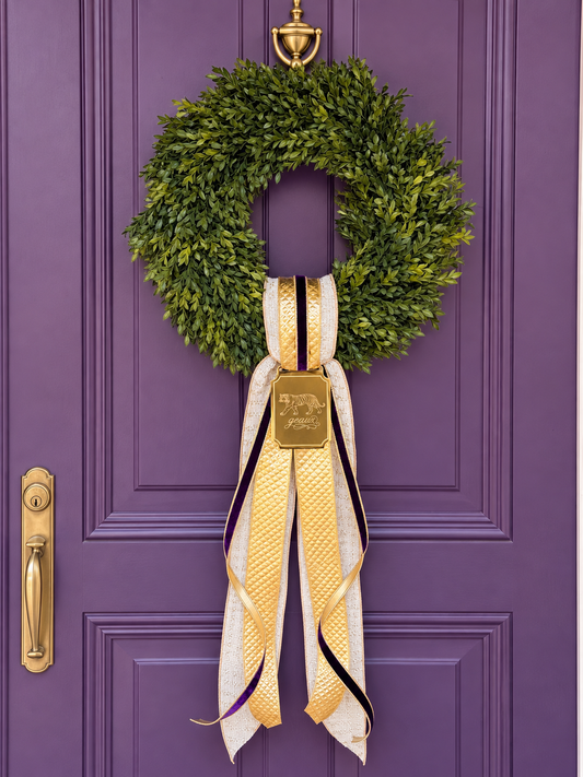 The Victory Social Tea Leaf Wreath