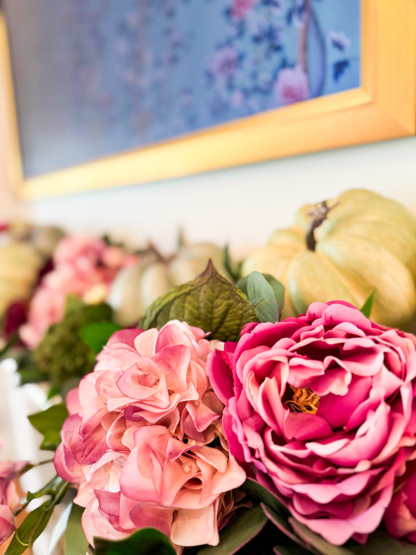 Peony Harvest Fall Décor Box