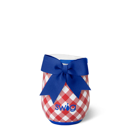 SWIG Patriotic Picnic Stemless Wine 12oz