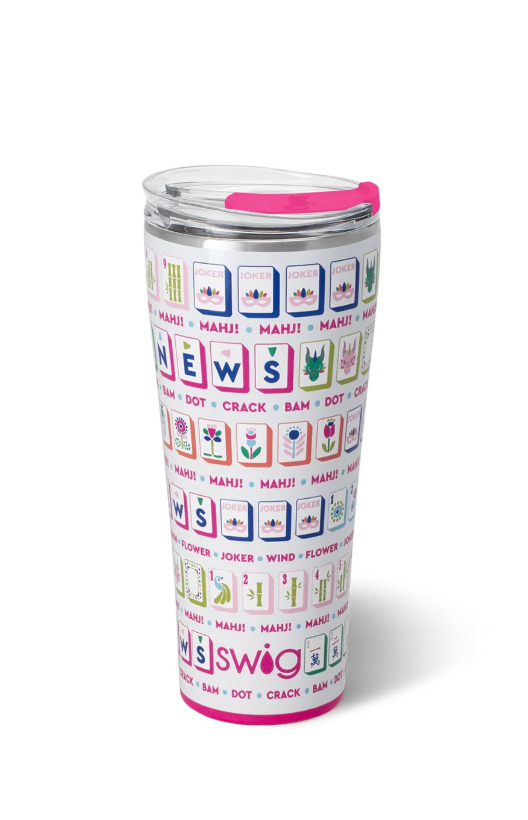 SWIG Mahjong Tumbler 32oz