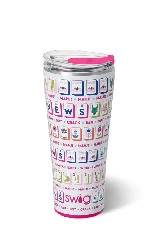 SWIG Mahjong Tumbler 32oz