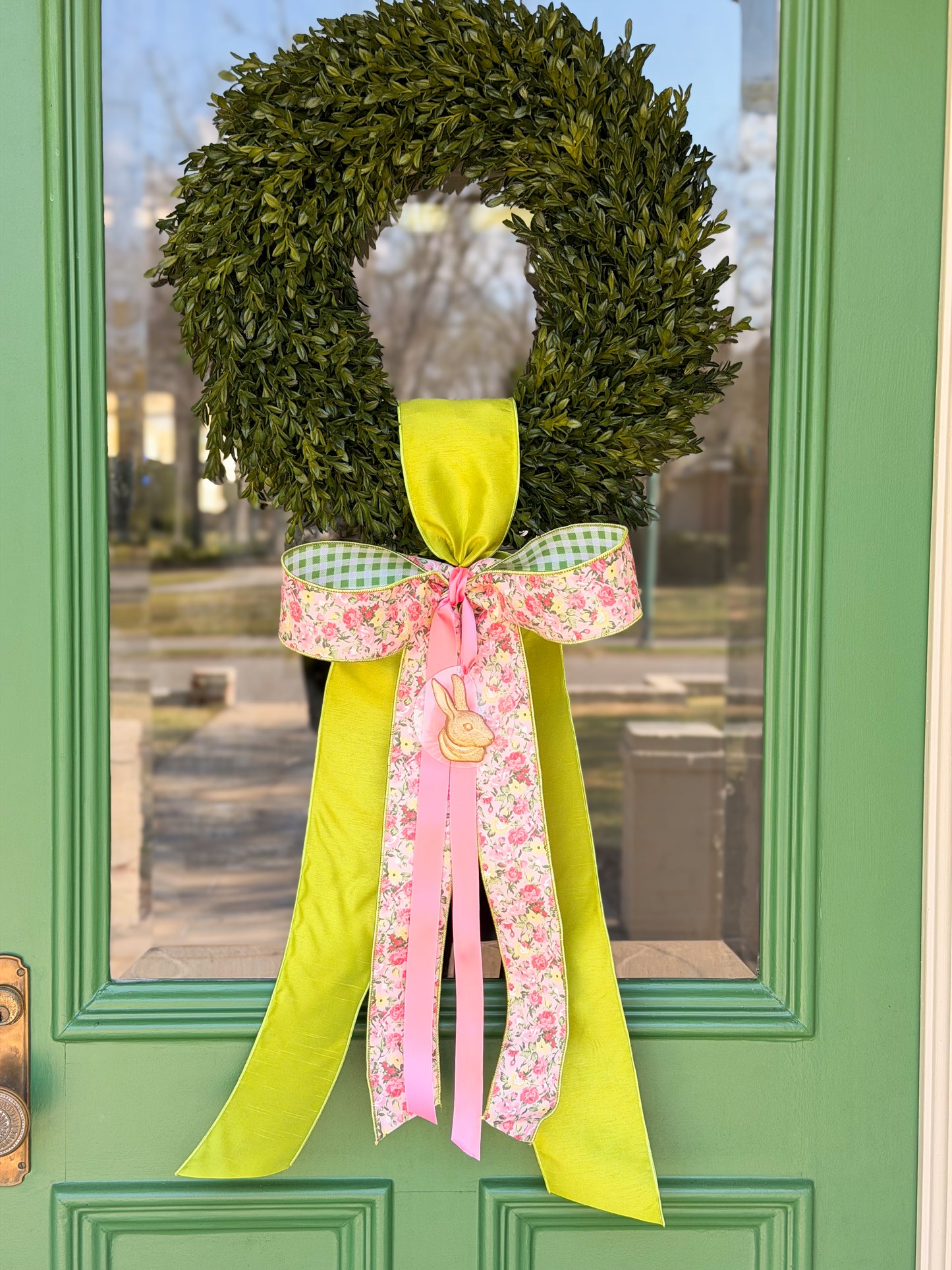 Petite Jardin Bunny Wreath