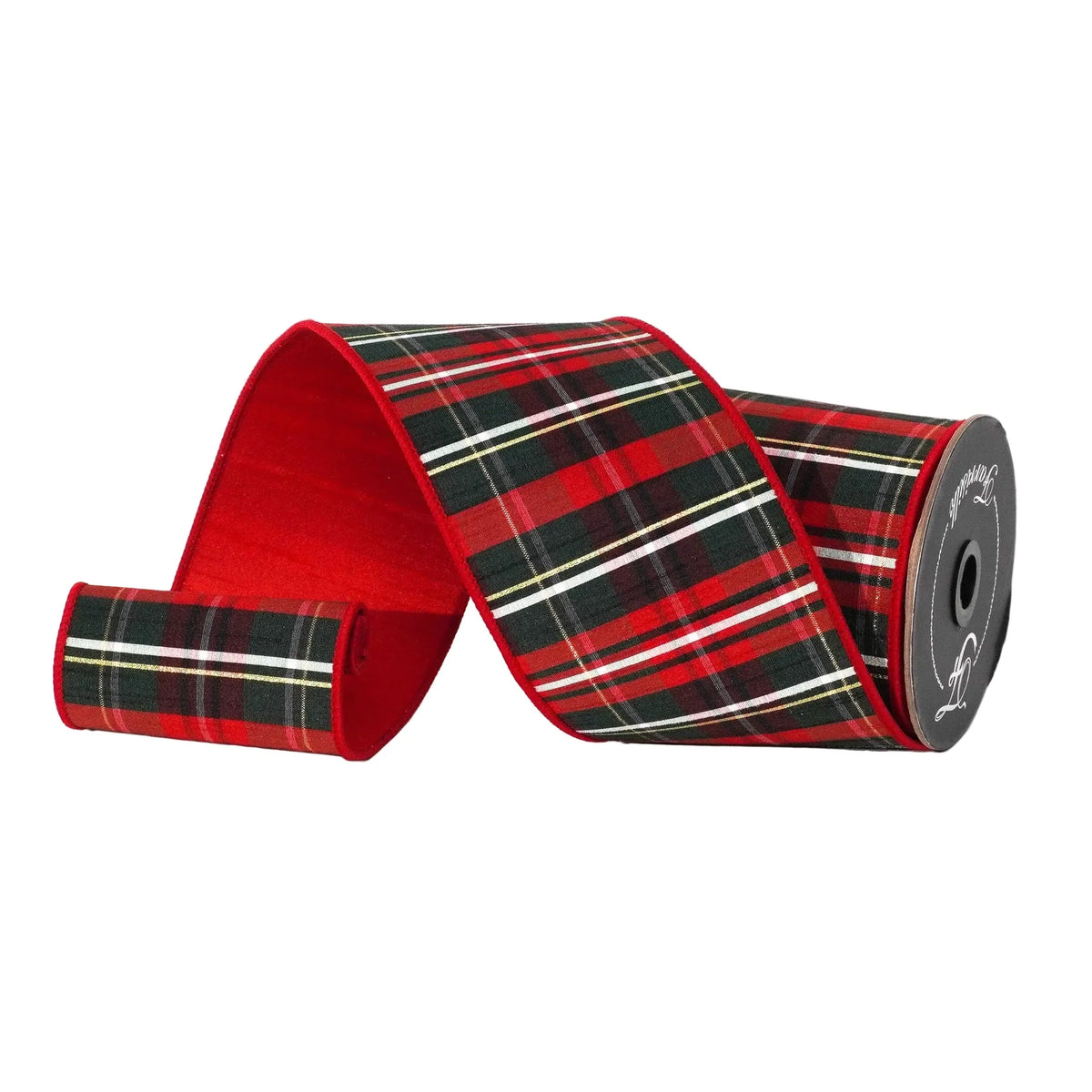 CHRISTMAS PLAID, RED & PINE