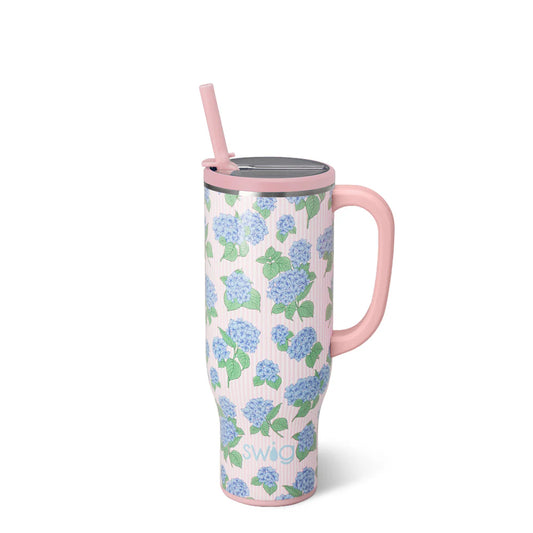 SWIG Hydrangeas Mega Mug 30oz