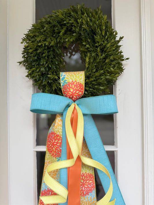Laguna Garden Tea Leaf Wreath