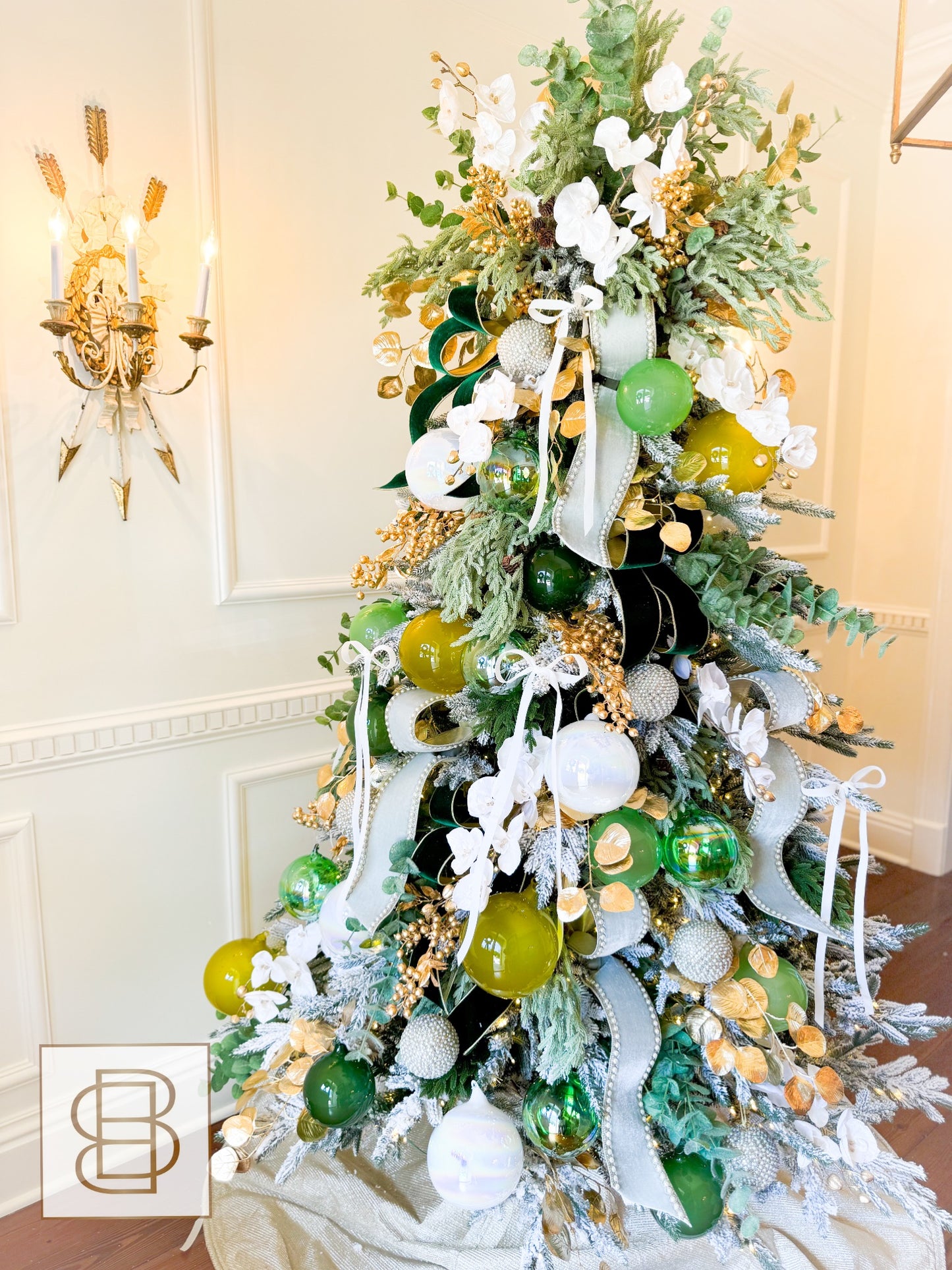 The Belle Meade Christmas Tree Blanc Box