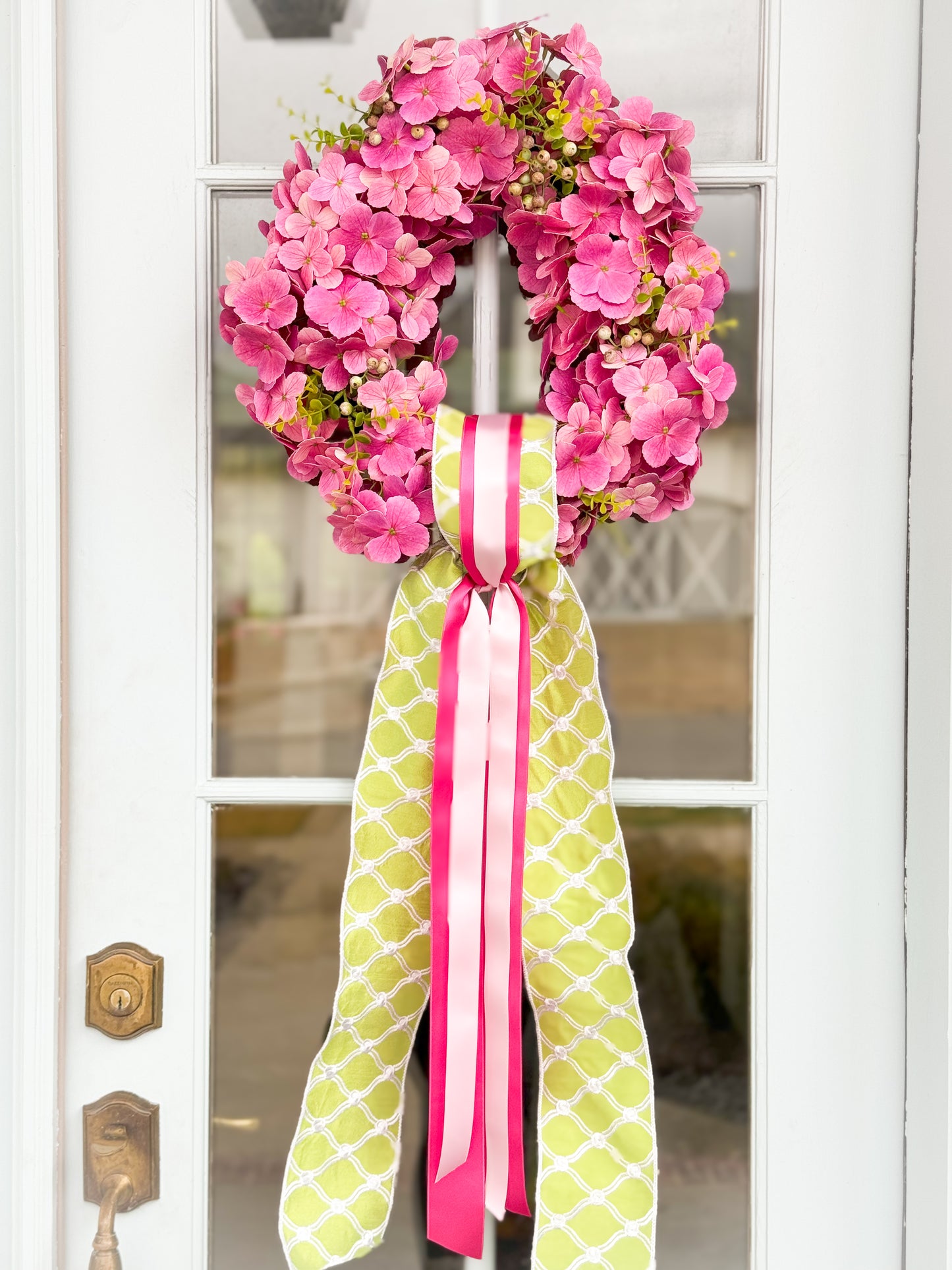 Bountiful Blooms Wreath And Layered Sash