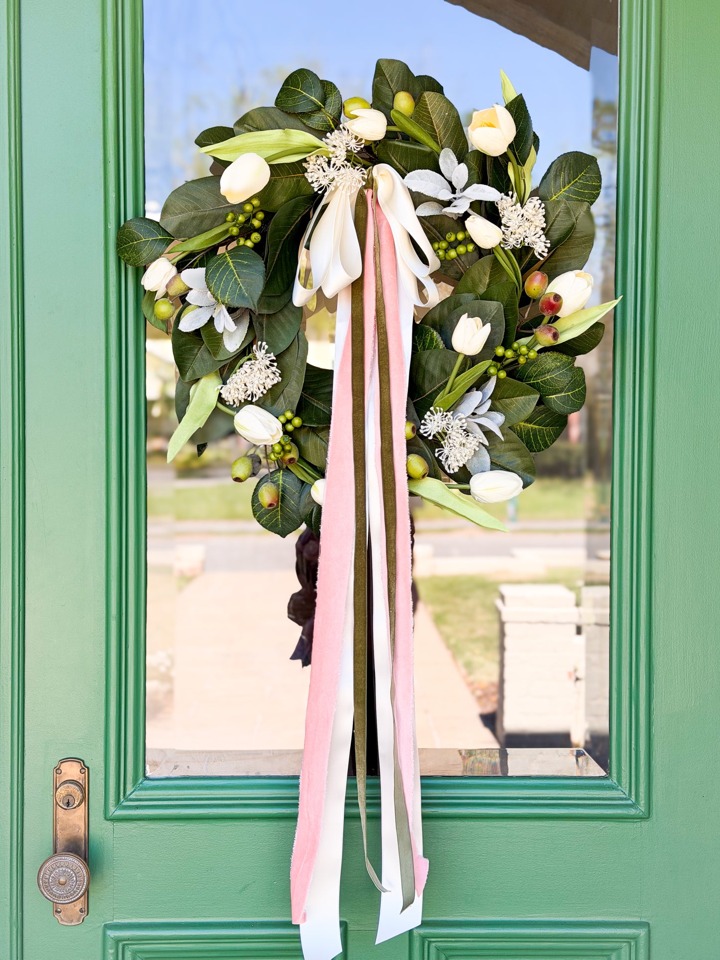 The Garden Society Tulip Wreath