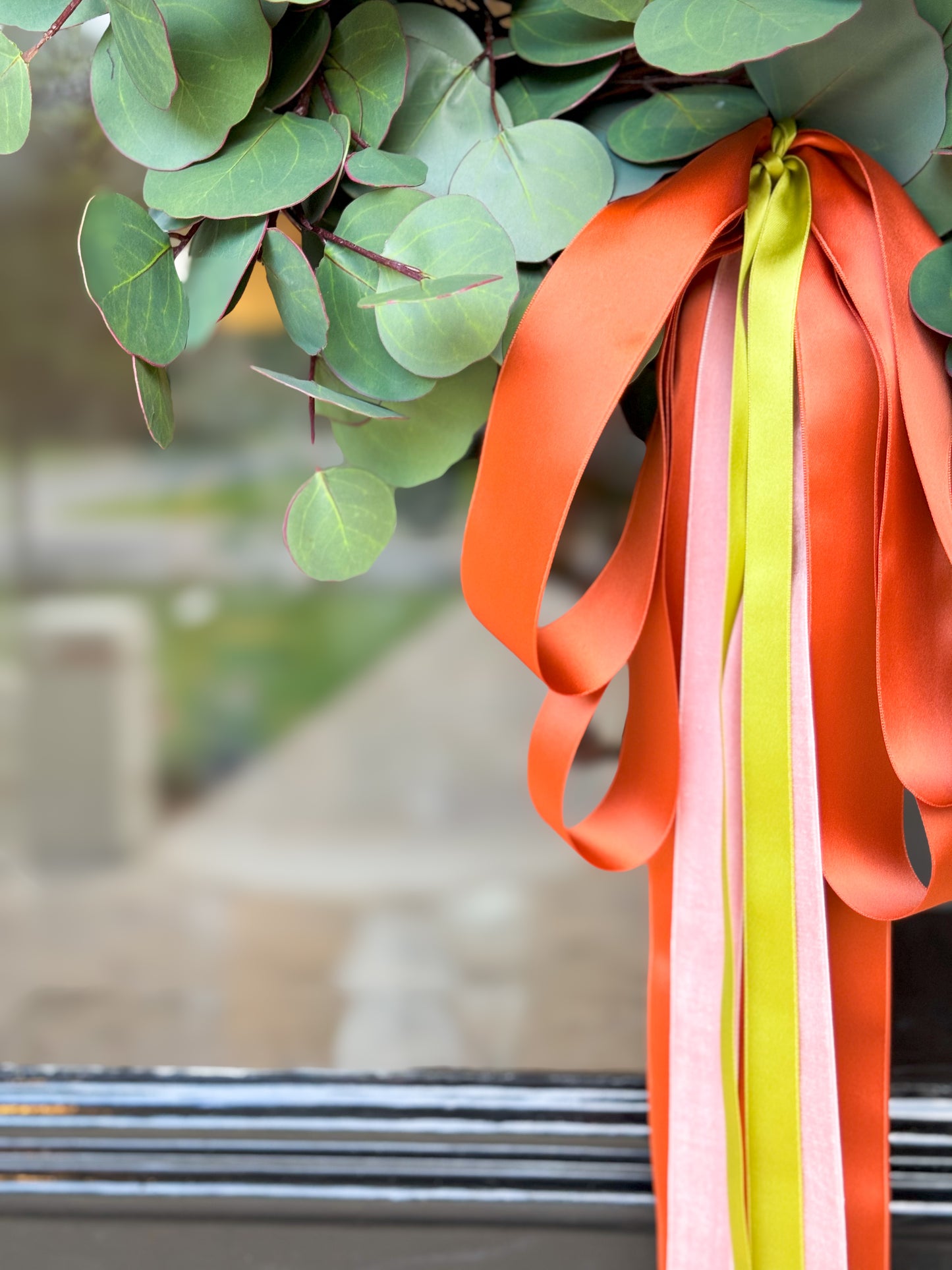 Bountiful Bow Eucalyptus Wreath