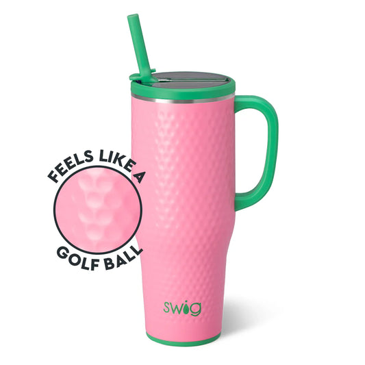 SWIG Pink Golf Ball Mega Mug 40oz