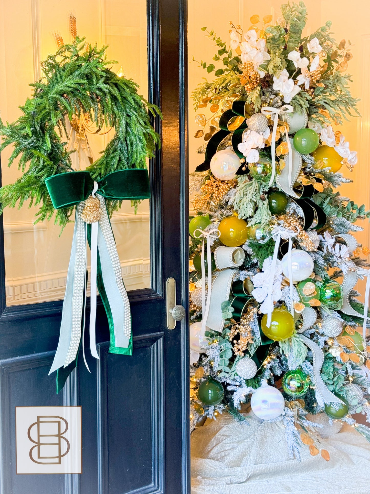 The Belle Meade Wreath And Bow