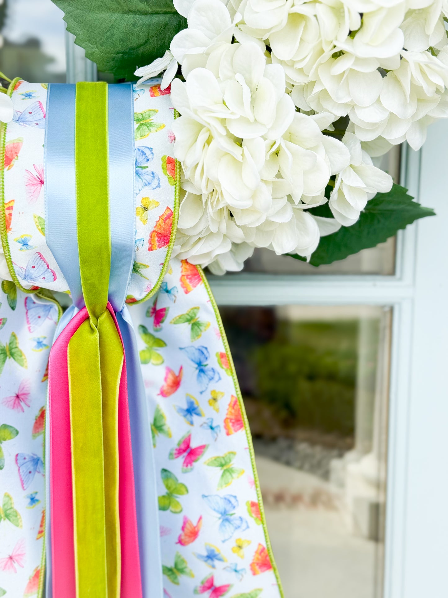 Le Papillon Wreath And Sash