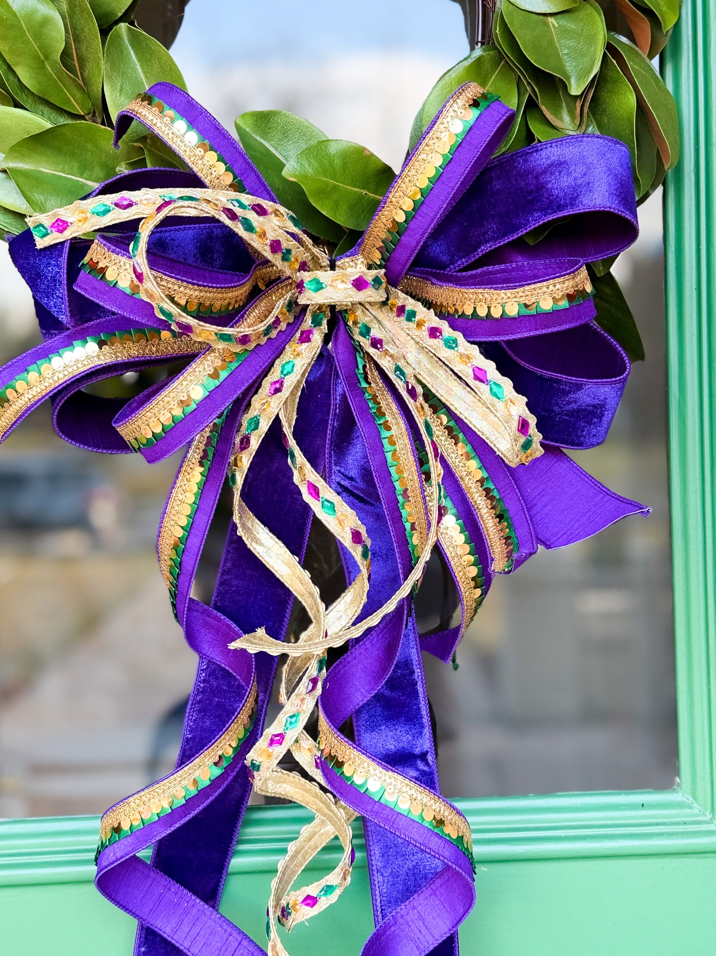Magnolia Masquerade Wreath