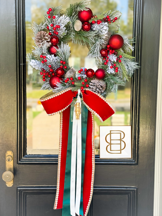 The Nostalgic Nutcracker Ornament Wreath