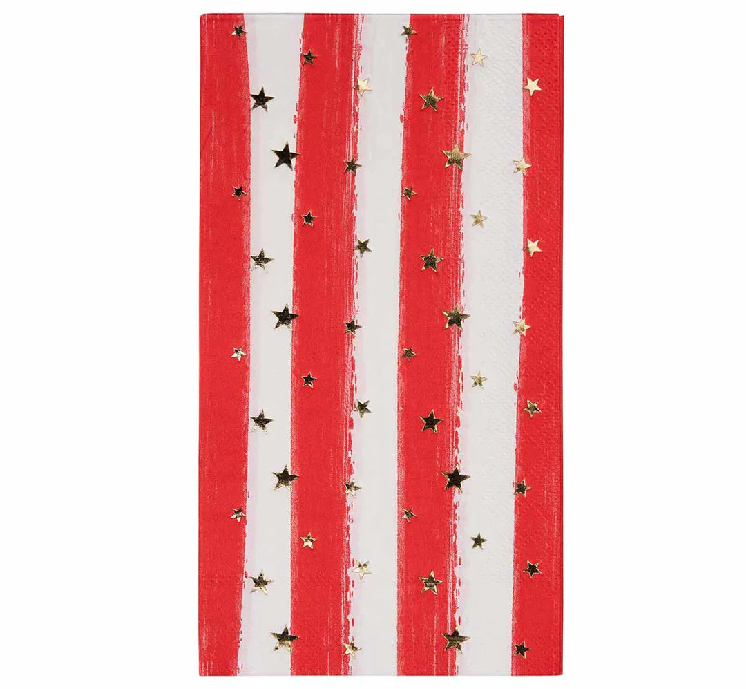 SOPHISTIPLATE Guest Towel Patriotic Confetti/20ct