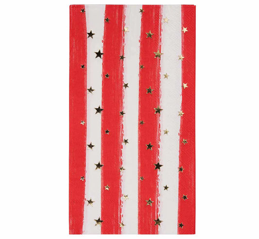 SOPHISTIPLATE Guest Towel Patriotic Confetti/20ct