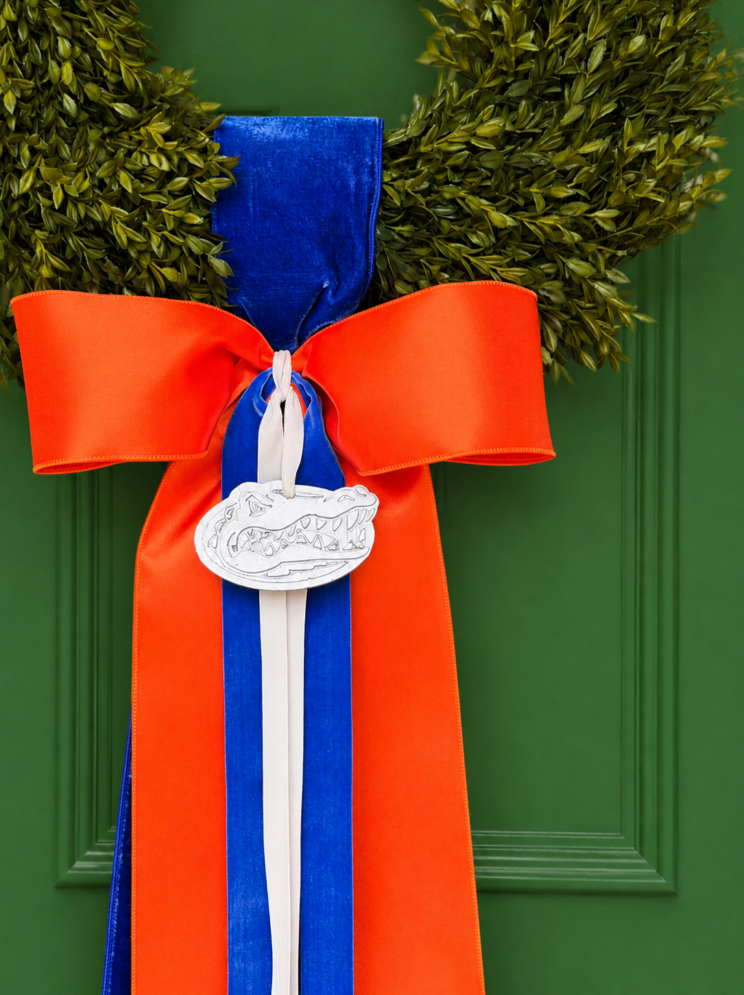 The Gator Grove Tea Leaf Wreath