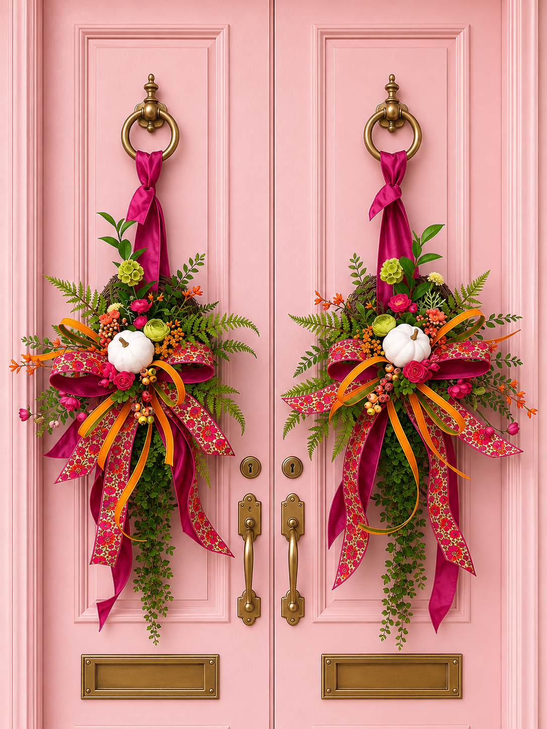 Harvest Bloom Petite Grapevine Wreath Set