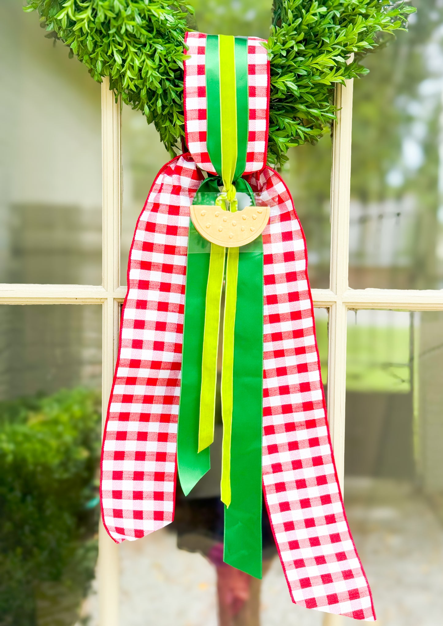 Melon Wreath And Sash