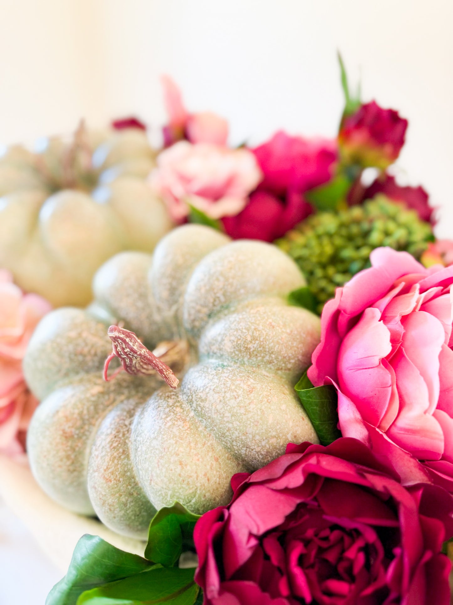 Peony Harvest Fall Décor Box