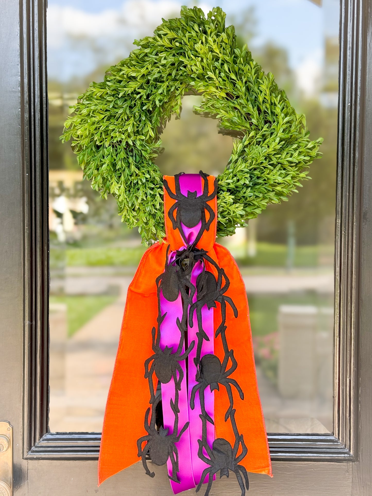 Autumn Arachnid Wreath And Sash Lux