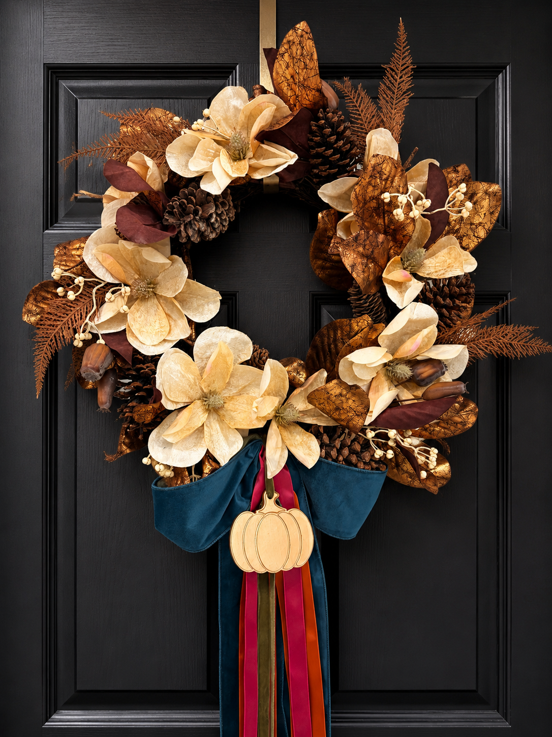 Woodland Magnolia Harvest Wreath