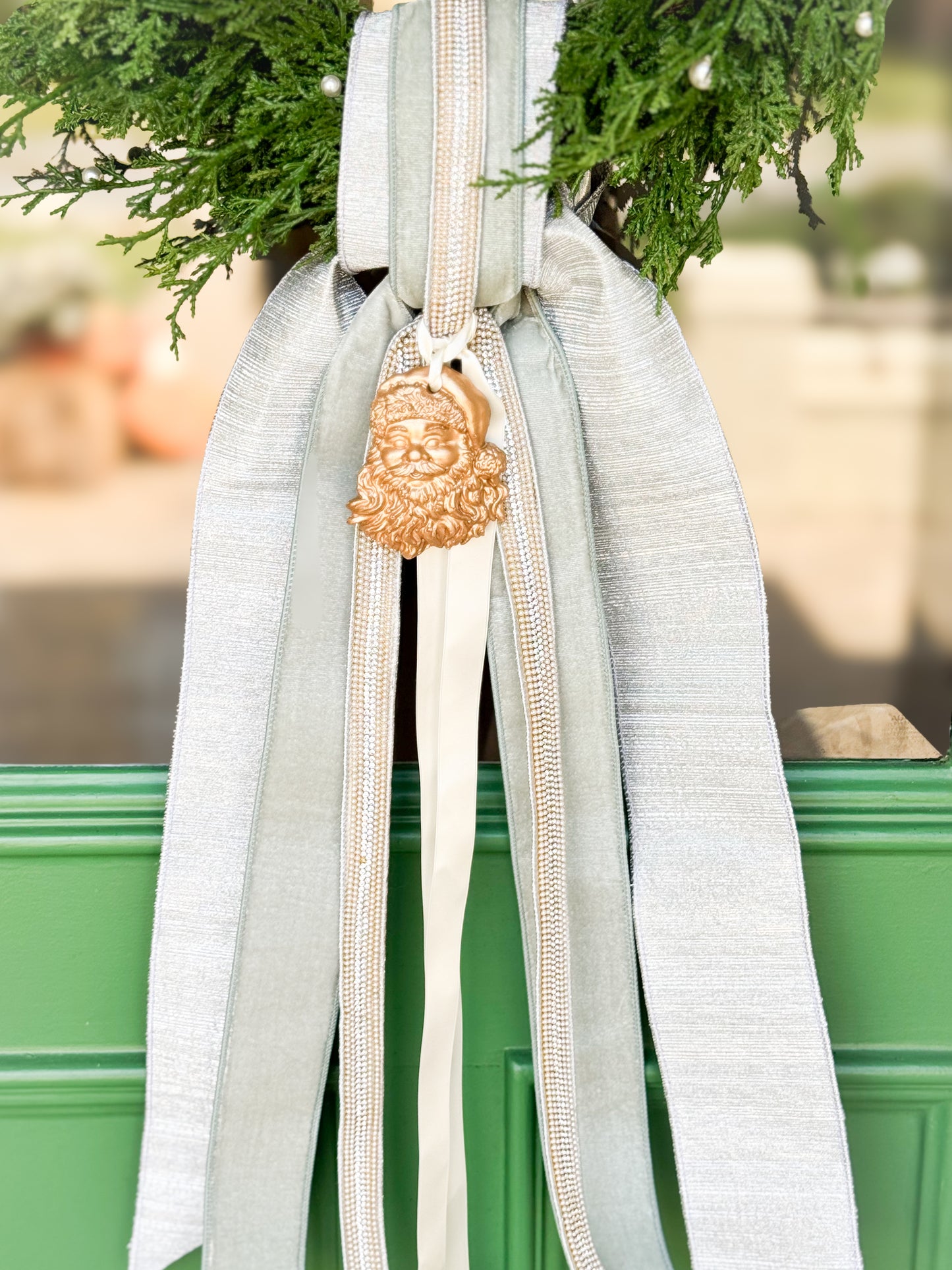 Frosted St. Nicholas Wreath