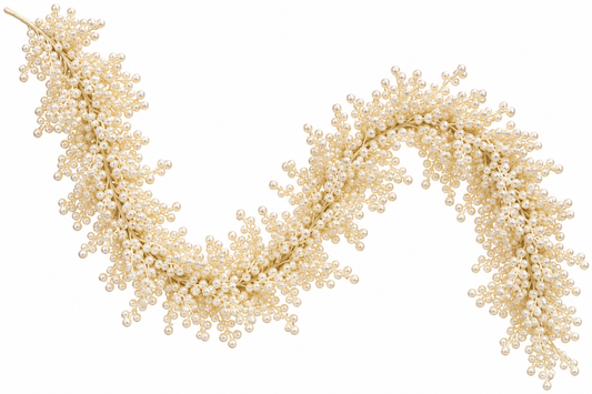 6’ Pearlized Berry Garland