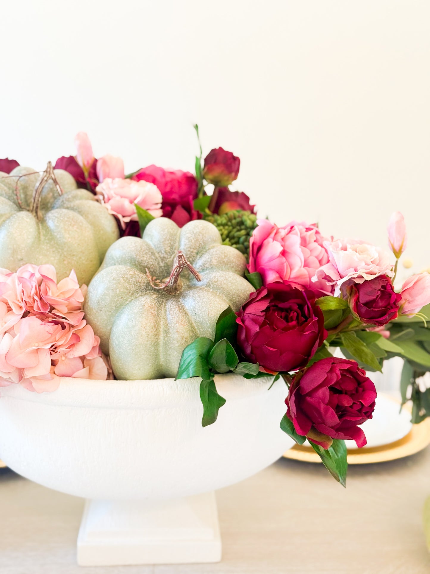Peony Harvest Fall Décor Box