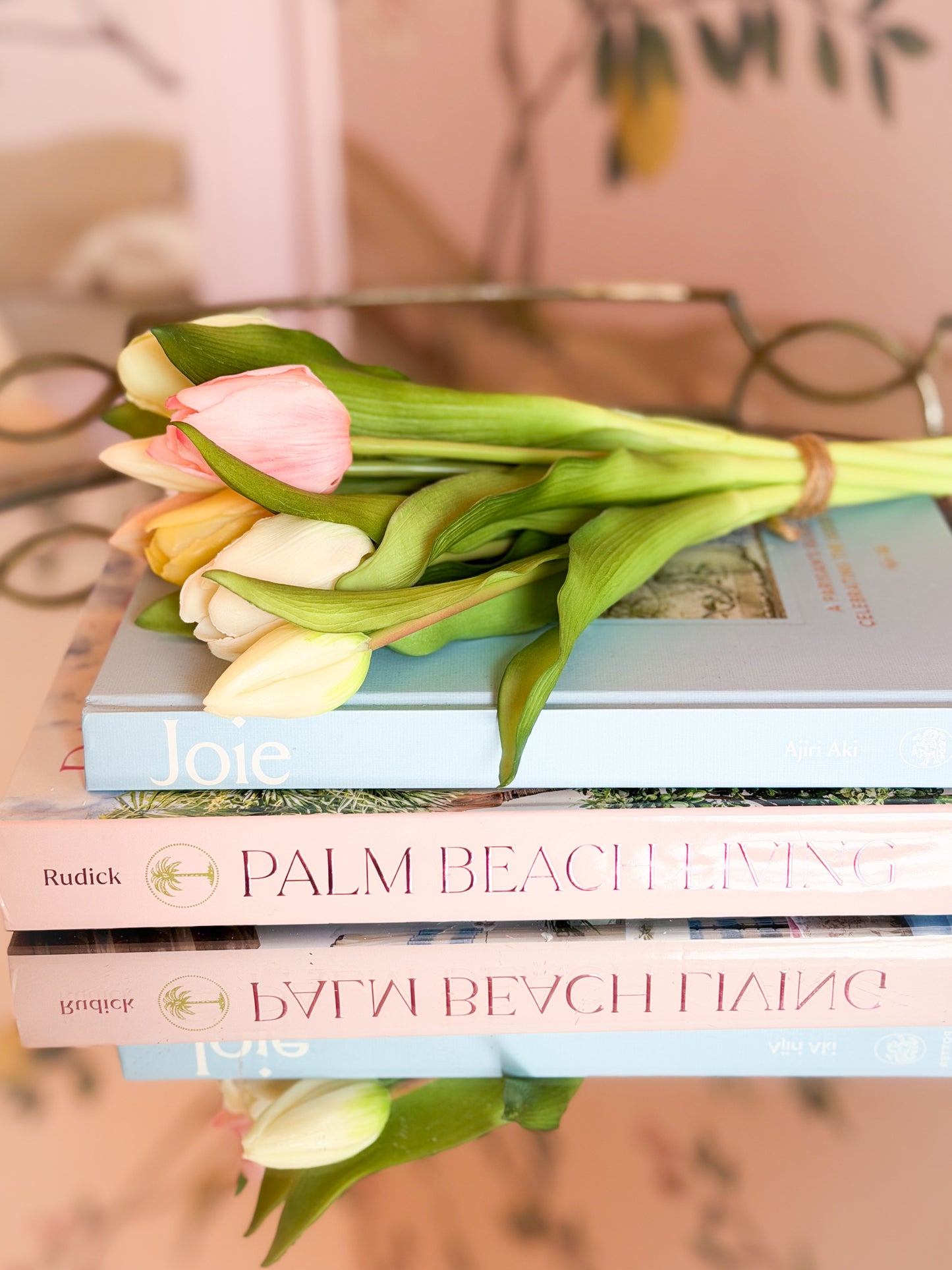 11.75” Real Touch Tulips