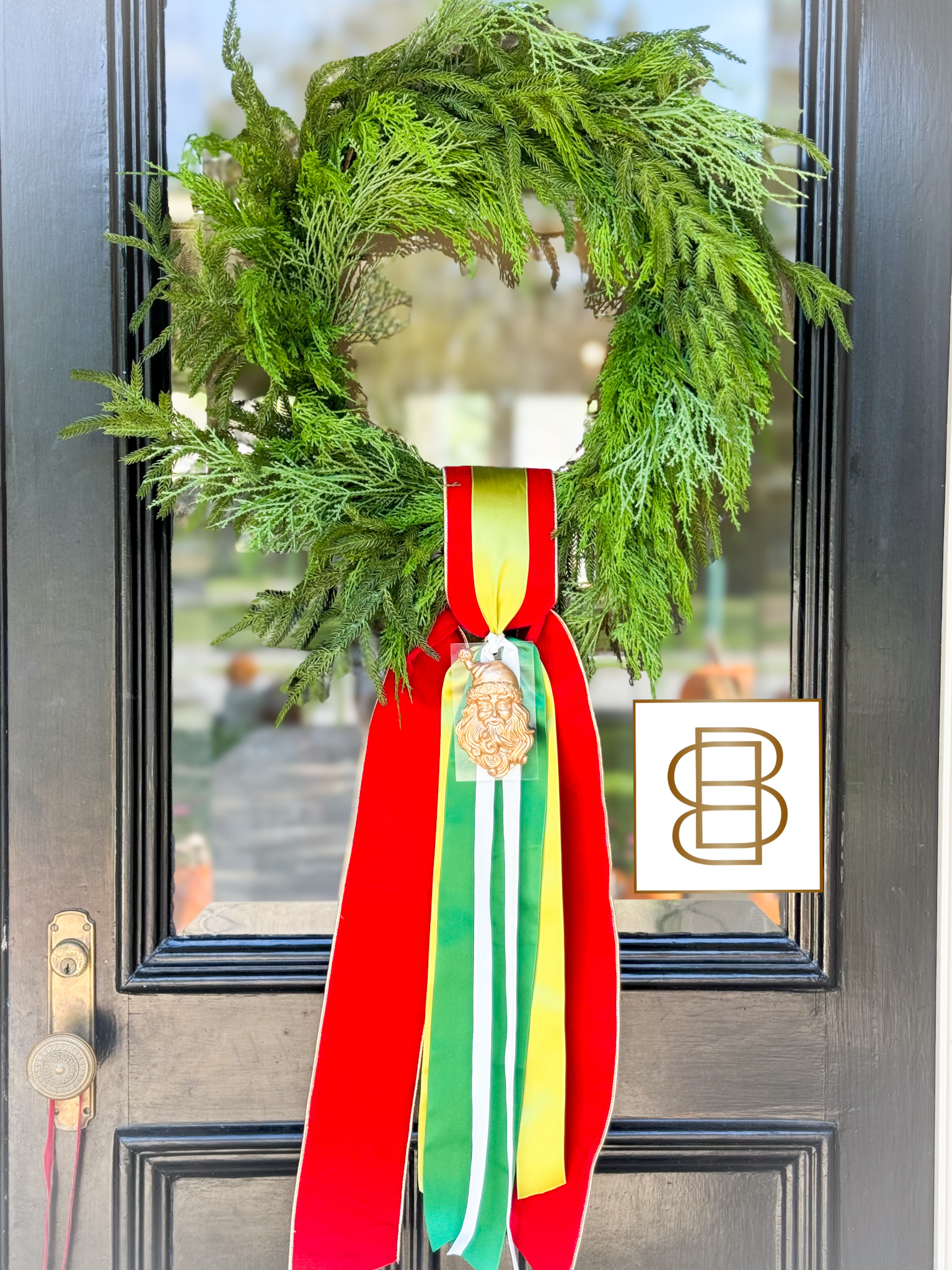 Papa Noel Wreath And Sash - Thumbnail 3