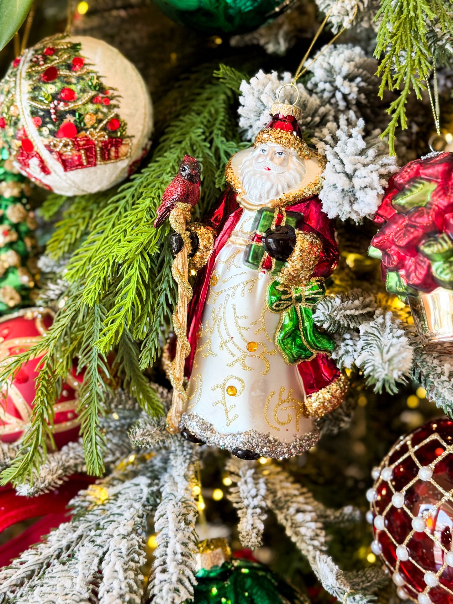 The Fete Noel Christmas Tree Blanc Box